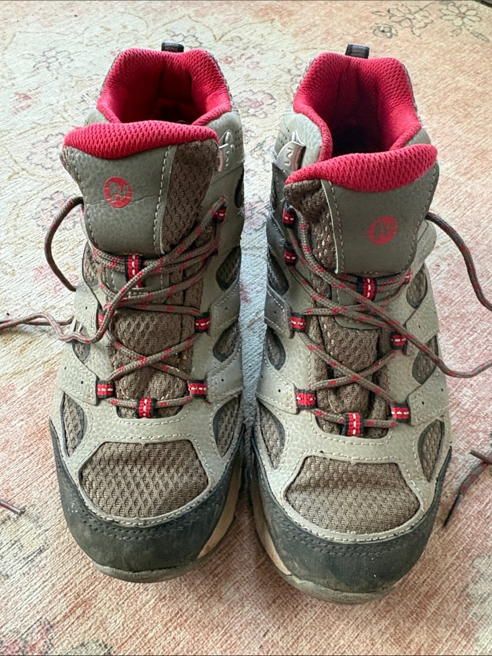 Merrill Lace-Up Hiking Boots